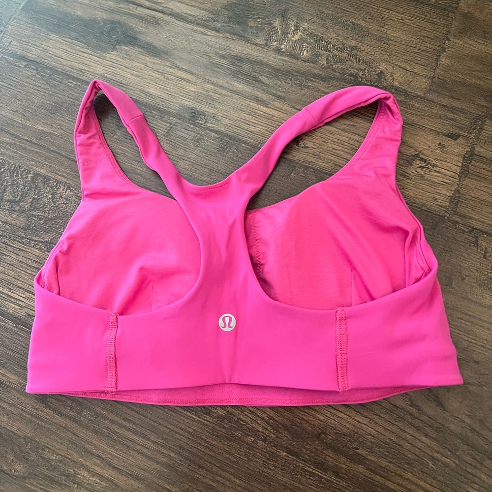 Lululemon Sonic Pink Bra Size 8